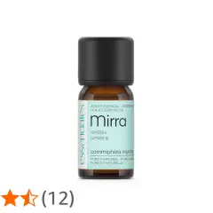 Flacon d'huile essentielle de myrrhe, Mirra, avec une note de 4,3 étoiles.