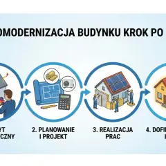 Termomodernizacja budynku: Pełny zakres prac, dotacje i zyski