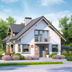 Dom przy Cyprysowej 26 CE: nowoczesny projekt domu na miarę