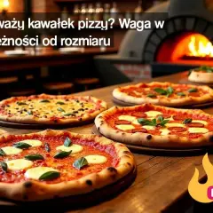 Ile waży kawałek pizzy? Sprawdź, co wpływa na gramaturę!
