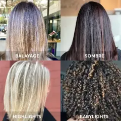 Ocho estilos de cabello teñido: Single Process, Balayage, Sombré, Ombré, Double Process, Highlights, Babylights y Semi-Permanent. Descubre qué es matizar el pelo.