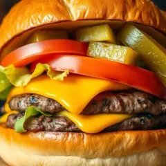 Kaloryczność burgera: od 250 do 1200 kcal jak jeść i nie tyć?