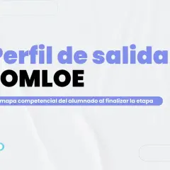El perfil de salida LOMLOE, el mapa competencial del alumnado al finalizar la etapa.