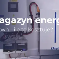 Nowoczesny magazyn energii 10 kWh, gotowy do zapewnienia niezależności energetycznej.