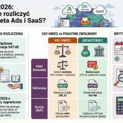 Podatek u źródła (WHT) przy reklamach, np. Google Ads, Meta Ads. Zakup reklam wymaga uwagi na certyfikat rezydencji i obowiązki informacyjne.