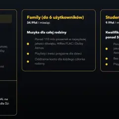 Tidal Family: Ile kont? Sprawdź cenę i zasady współdzielenia