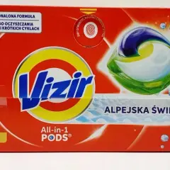Kapsułki Vizir Alpejska Świeżość: Uniwersalne? Jak używać?
