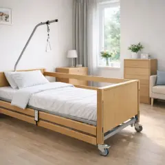 Łóżko rehabilitacyjne z wysięgnikiem. Dowiedz się, ile wynosi dofinansowanie do łóżka rehabilitacyjnego, by zapewnić komfort i bezpieczeństwo.