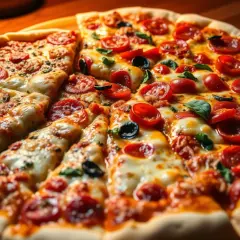 Ile waży pizza 40 cm? Sprawdź, co wpływa na jej wagę