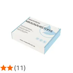 Verpackung für eine Mikronährstoffanalyse per Haarprobe. Gute Erfahrungen mit Vitalstoffkraft.de.