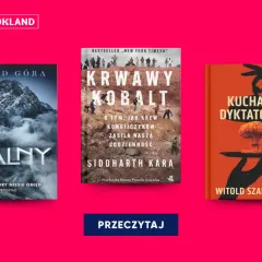 Trzy okładki książek non fiction: "Halny", "Krwawy Kobalt" i "Kucharze Dyktatorów".