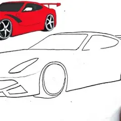 Jak narysować Ferrari? Odkryj sekrety realistycznego rysunku!