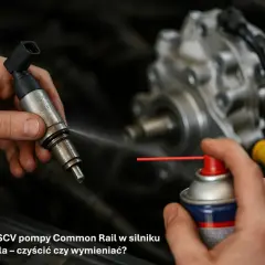 Czyszczenie zaworu IMV/SCV pompy Common Rail w silniku Diesla. Dowiedz się, co to jest i jak go konserwować.