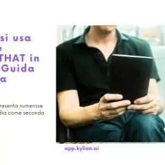 Guida completa su quando si usa WHICH e THAT in inglese. Impara le sfide della lingua.