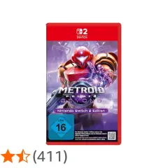 Samus Aran im Metroid Prime 4: Beyond-Cover für Nintendo Switch.