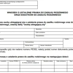 Zasiłek rodzinny: Wnioski online 1.07, papierowe 1.08. Złóż na czas!