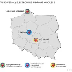 Polska stawia na atom: Gdzie i kiedy powstaną elektrownie jądrowe?