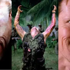 Willem Dafoe filmer: en läskig vampyr, en soldat i djungeln och ett brett leende.