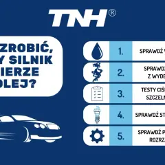 Co zrobić, gdy silnik bierze olej? Sprawdź wycieki, dym z wydechu, ciśnienie, świece i pokrywę rozrządu.