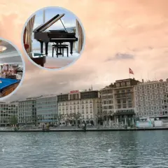 Luksusowy hotel nad jeziorem, z bilardem i fortepianem, to najdroższy hotel na świecie.