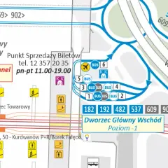 Kraków dworzec wschodni - najłatwiejszy dojazd i lokalizacja w centrum