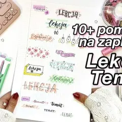 Jak prowadzić ładnie zeszyt i uniknąć chaosu w notatkach