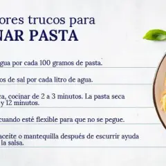 ¿Pasta perfecta en minutos? Recetas fáciles y trucos de chef