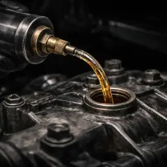 Wymiana oleju w skrzyni manualnej co ile km? Złoty płyn leje się do mechanizmu, dbając o jego żywotność.