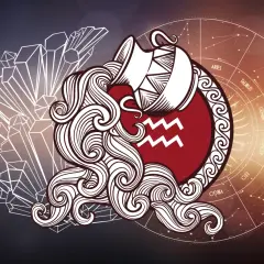 Symbol Wodnika, kryształy i koło zodiaku. Czy Twoja data urodzenia a czakry są ze sobą powiązane?