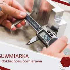 Precyzyjne pomiary z suwmiarką cyfrową. Dokładność suwmiarki jest kluczowa w pracy inżyniera.