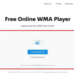 Learn how to play WMA files with this free online player. Upload or drag and drop your WMA file to play it instantly.