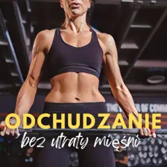 Kobieta z wyrzeźbionym brzuchem podnosi sztangę. Skuteczne odchudzanie bez utraty mięśni to klucz do sukcesu.