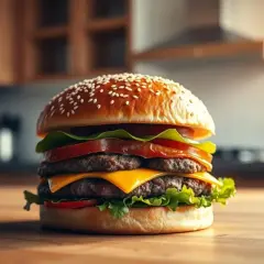 Ile kalorii ma burger? Pełna analiza i zdrowe zamienniki