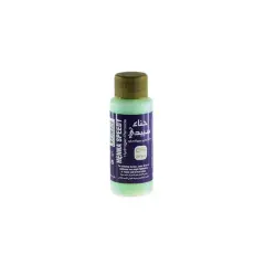 Butelka z zielonym płynem i etykietą "HENNA SPEEDY Hydrogen Peroxide 6%".