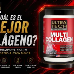 ¿Buscas el mejor colágeno? Descubre la guía científica para elegir tu suplemento Ultra Tech Multi Collagen y cuidar piel, articulaciones y huesos.