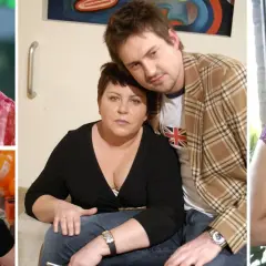 Dorota Wellman, 17 lat temu, w różnych odsłonach: z papierosem, z arbuzem, z ukochanym i z kwiatami.