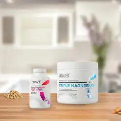 Produits OstroVit : MG+B6 et Triple Magnésium. Pour savoir au bout de combien de temps le magnésium fait effet, consultez votre médecin.