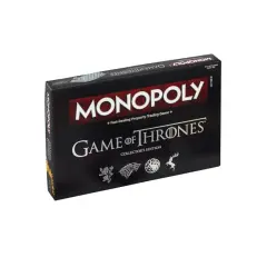 Pudełko kolekcjonerskiej edycji gry Monopoly Gra o Tron.