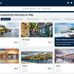 Tanie loty na majówkę do Szwecji (od 42 zł), Norwegii (od 51 zł), Czech (od 55 zł), Łotwy i Danii (od 56 zł).