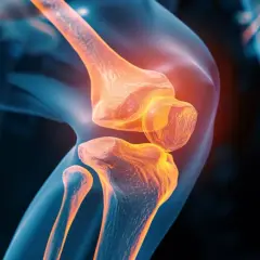 Anatomia stawów z widocznym zapaleniem. Pomoc w leczeniu na stawy.