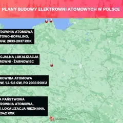 Ile reaktorów atomowych w Europie? Pełna mapa i plany Polski