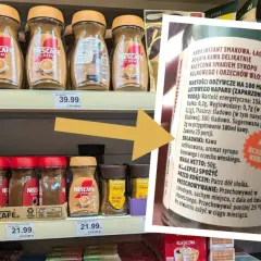 Najzdrowsza kawa rozpuszczalna? Nescafé Crema z syropem klonowym i orzechami włoskimi, tylko 4 kcal na kubek.