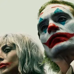 Joker i Harley Quinn w makijażu, zapowiedź recenzje Joker: Folie à Deux.