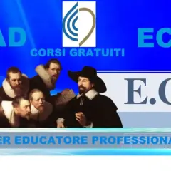 FAD ECM: corsi gratuiti per educatore professionale. Un gruppo di uomini in abiti storici guarda verso lo spettatore.