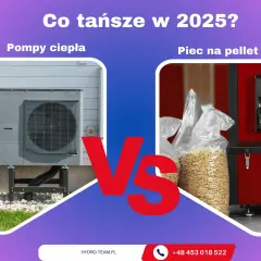 Porównanie: pompa ciepła vs. piec kaflowy na pellet. Które rozwiązanie będzie tańsze w 2025 roku?