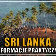 Rajskie wybrzeże Sri Lanki, palmy i turkusowa woda. Planujesz podróż? Sprawdź praktyczne informacje o wizie do Sri Lanki.