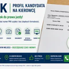 Profil kandydata na kierowcę (PKK) – pierwszy krok do prawa jazdy. Szybko uzyskasz numer PKK, potrzebny do badań lekarskich, psychotestów i dokumentów.