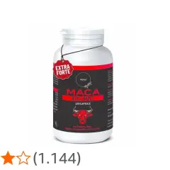 Integratore "Maca Bio Bull" con Tribulus e Maca a cosa serve: energia e vitalità. Flacone da 120 capsule.