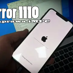 iPhone nie chce się włączyć, wyświetla błąd 1110. Trwa próba odzyskania danych przez iMFC.