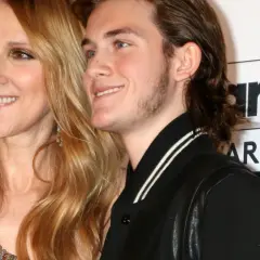 Celine Dion z synem René-Charlesem na gali Billboard Music Awards.